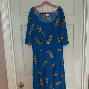 LuLaRoe Ana Maxi Dress size 2XL, new without tags